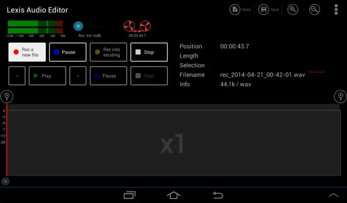 Lexis Audio Editor android App screenshot 2