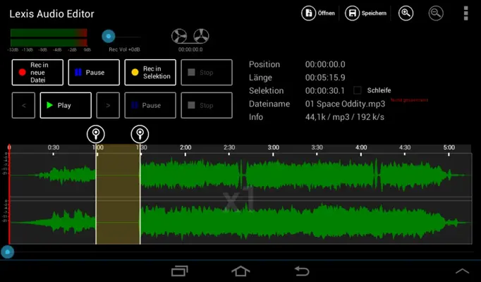 Lexis Audio Editor android App screenshot 3