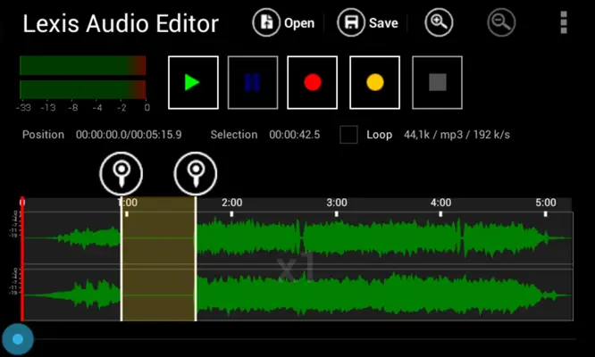 Lexis Audio Editor android App screenshot 8